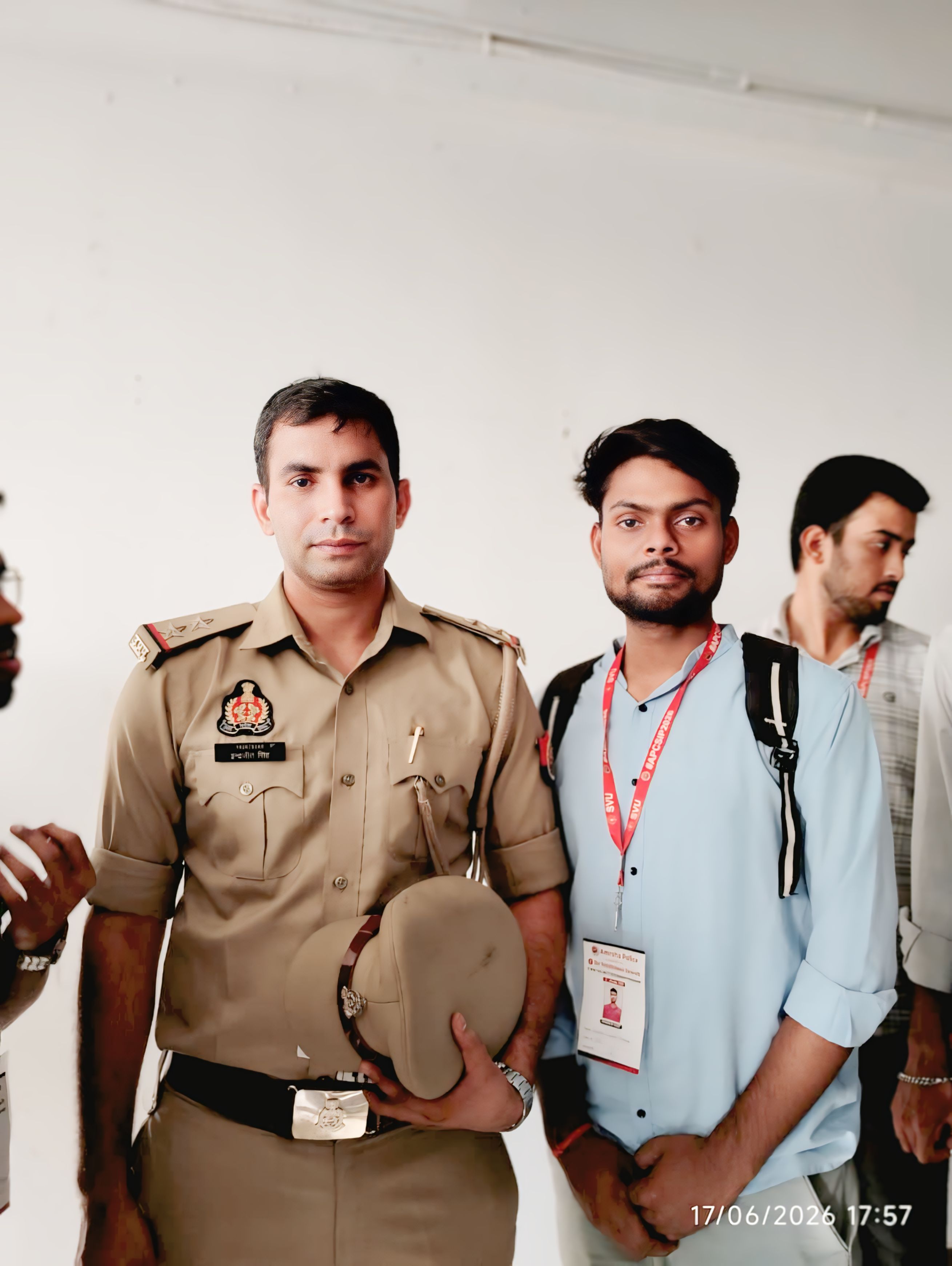 Amroha Police Delegation